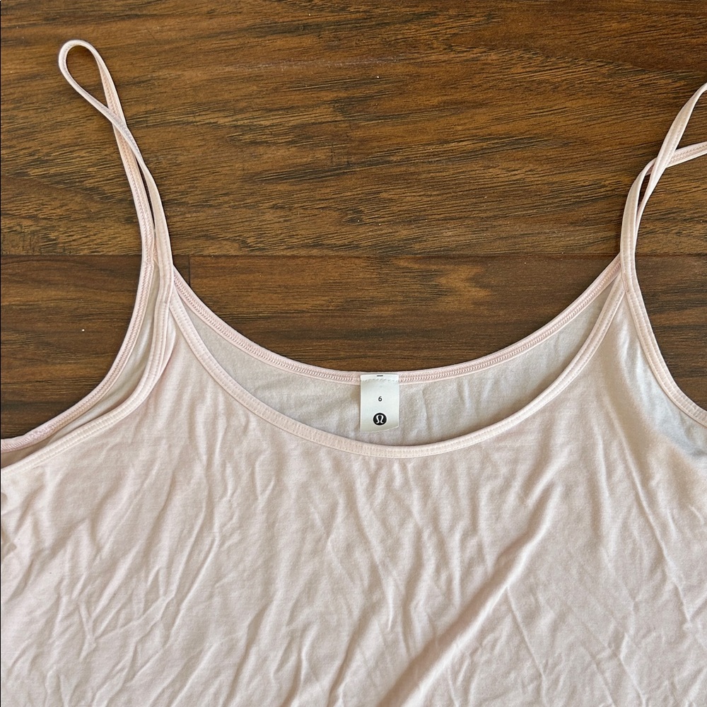 Lululemon Athletica Light Pink Camisole - Picture 3 of 4